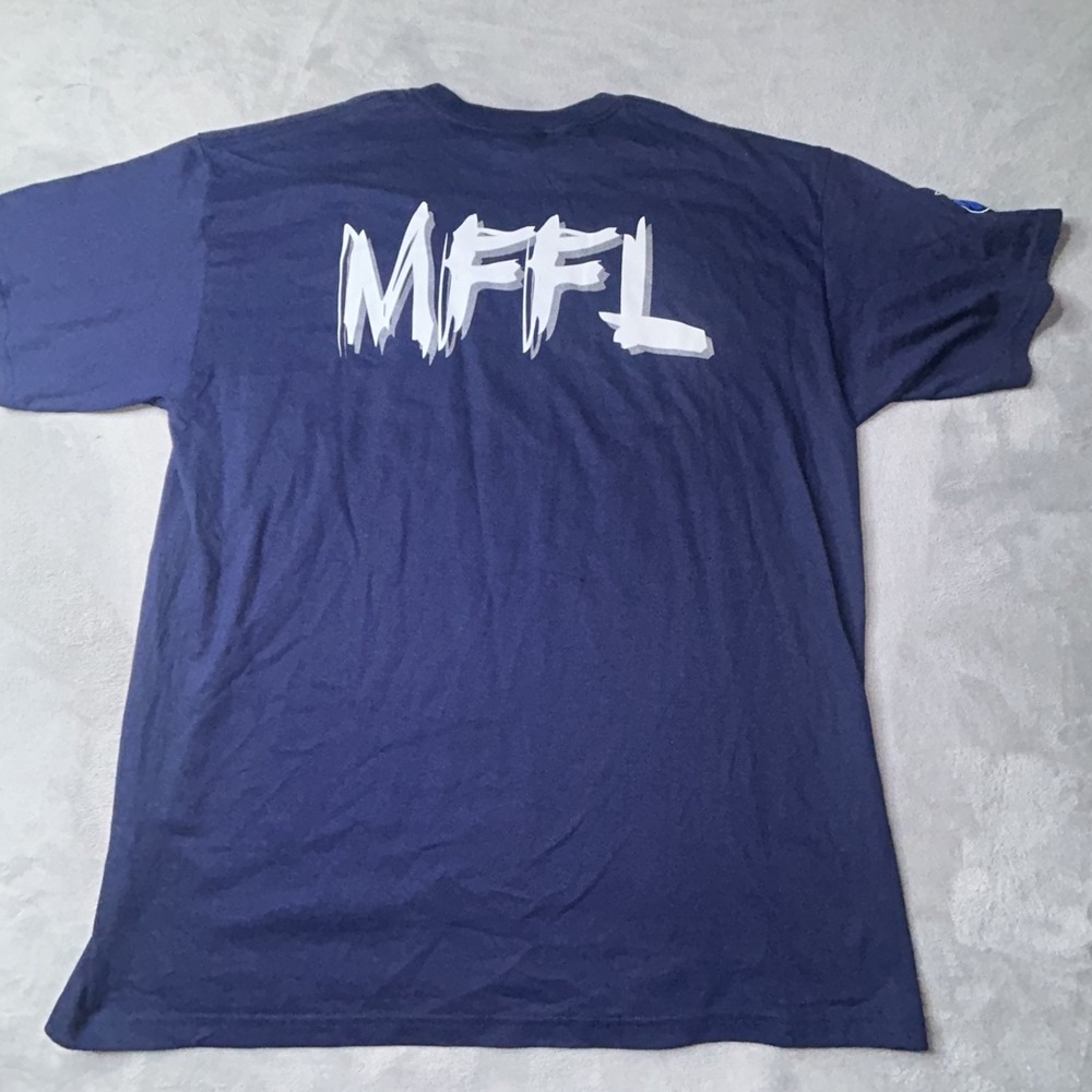 NIKE RARE Y2K VTG MFFL T-shirt  XL Dallas Mavericks Made in USA